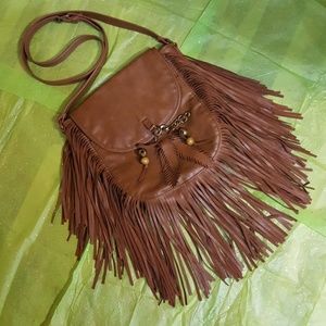 Madden Girl fringe crossbody bag